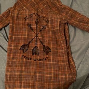 Gypsy Warrior Flannel Button-Up
